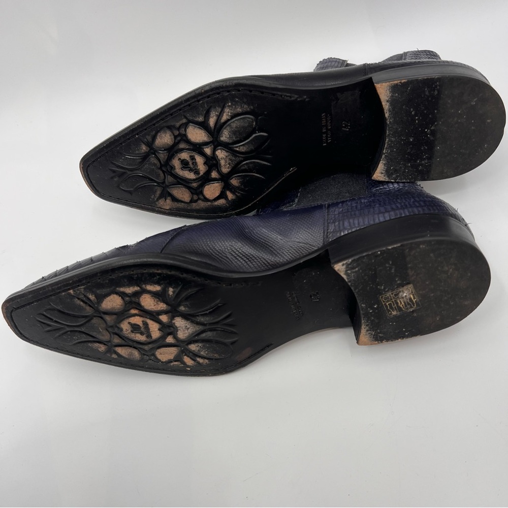 Jo Ghost Python Chelsea Boots Navy 42 - image 8